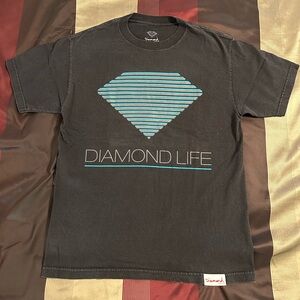 Diamond Supply Co. Charcoal Tee